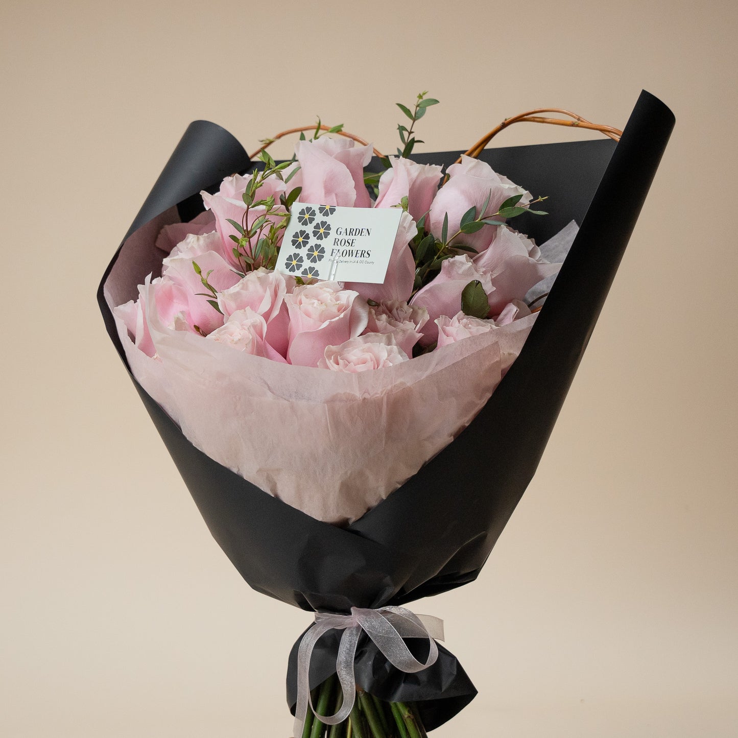 Pink Heart-Shaped Rose Bouquet